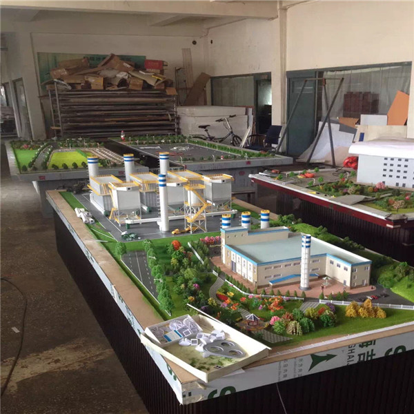 三联聚能舟曲机械模型